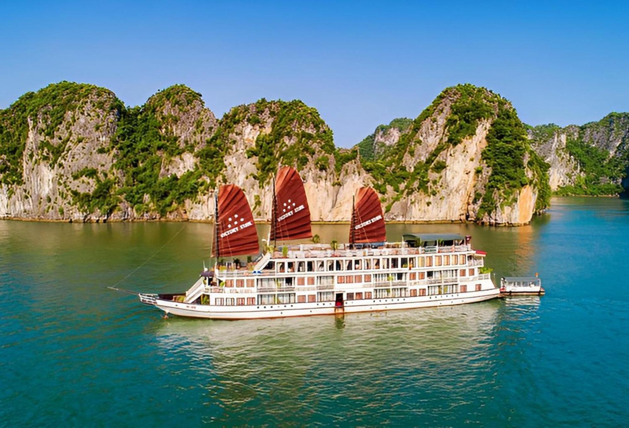 Отель Halong Arcadia Cruise Халонг Экстерьер фото